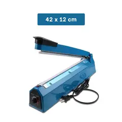 GENERICO - Sellador Electrico de 300mm Azul Y+Regalo Stickers