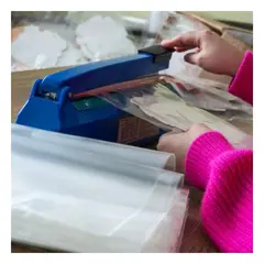 GENERICO - Pack6 Empacador Eficaz de 300mm Azul Y+Papel de Regalo