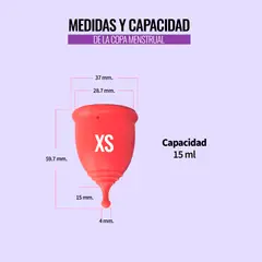 GENERICO - Copa menstrual copella - talla XS