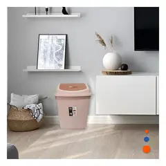 GENERICO - Pack2 Tacho de 15L para Cocina en Marron Y+Papel de Regalo