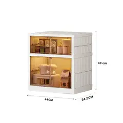 GENERICO - Pack2 Estante Duradero 2 Gradas en Blanco Y+Papel de Regalo