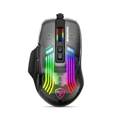 MICRONICS - Mouse Gamer Alámbrico 7B 12800DPI Negro Murano MIC GM891