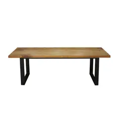 GENERICO - BANCA SAYRI METAL MADERA COLOR ENVEJECIDO