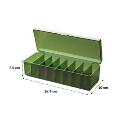 GENERICO - Pack2 Caja Versatil Multiuso en Verde Y+Papel de Regalo