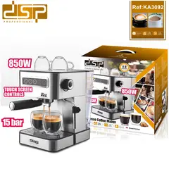 Dsp - Cafetera Espresso Táctil MK-Y20241 850 Watts