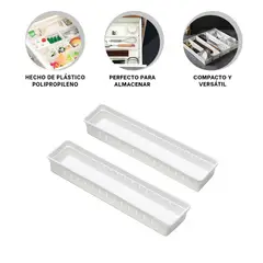 GENERICO - Pack2 Cesta Versatil de 346x8x5cm Y+Regalo Stickers