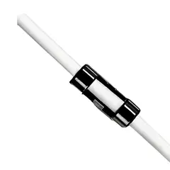 GENERICO - Pack2 Clips Organizadores de Cables de 16 Piezas en Negro