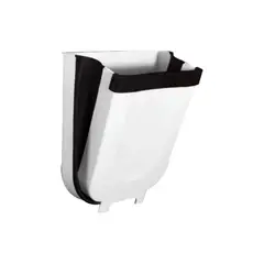 GENERICO - Pack4 Recipiente Resistente para Basura en Color Blanco