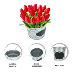 GENERICO - Pack6 Cubo Apunte en Nube Plateado Y+Papel de Regalo