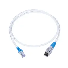 GENERICO - PATCH CORD TERA - RJ45 4 PARES LSZH 1M COLOR AZUL PN T4A-S01M-B06L