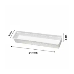 GENERICO - Pack2 Cesta Versatil de 346x8x5cm Y+Regalo Stickers