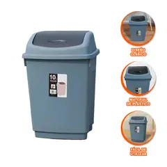 GENERICO - Pack4 Bote Practico con Vaiven en Azul Y+Papel de Regalo