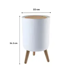 RYBIU IMPORT - Pack4 Contenedor para Residuos Y+Papel de Regalo