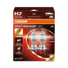 OSRAM - Foco H7 Night Breaker 220
