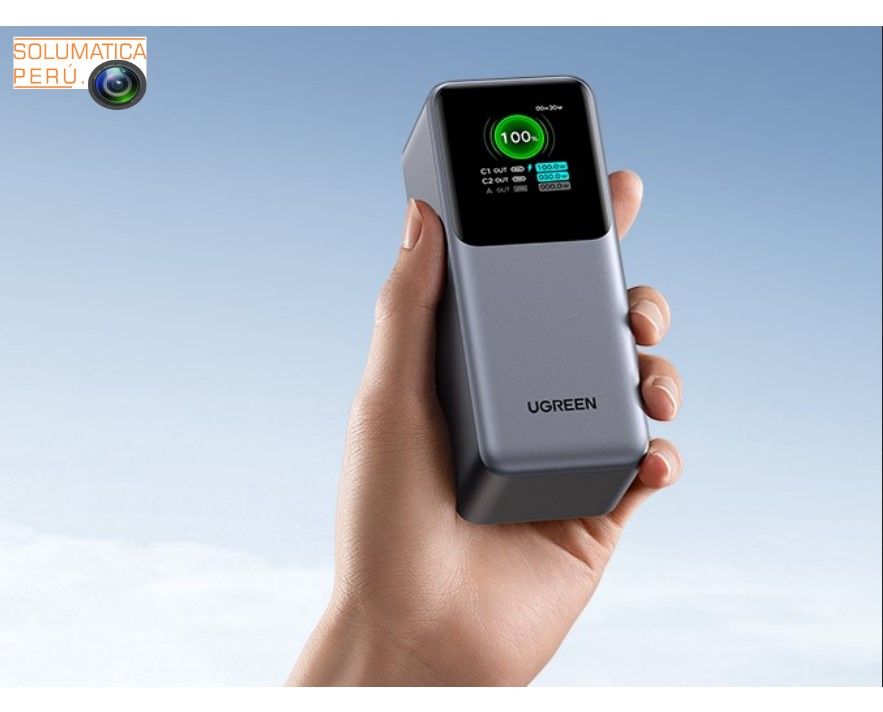 Bateria Portatil - Laptop y Celular 100W 12000mA - Power Bank