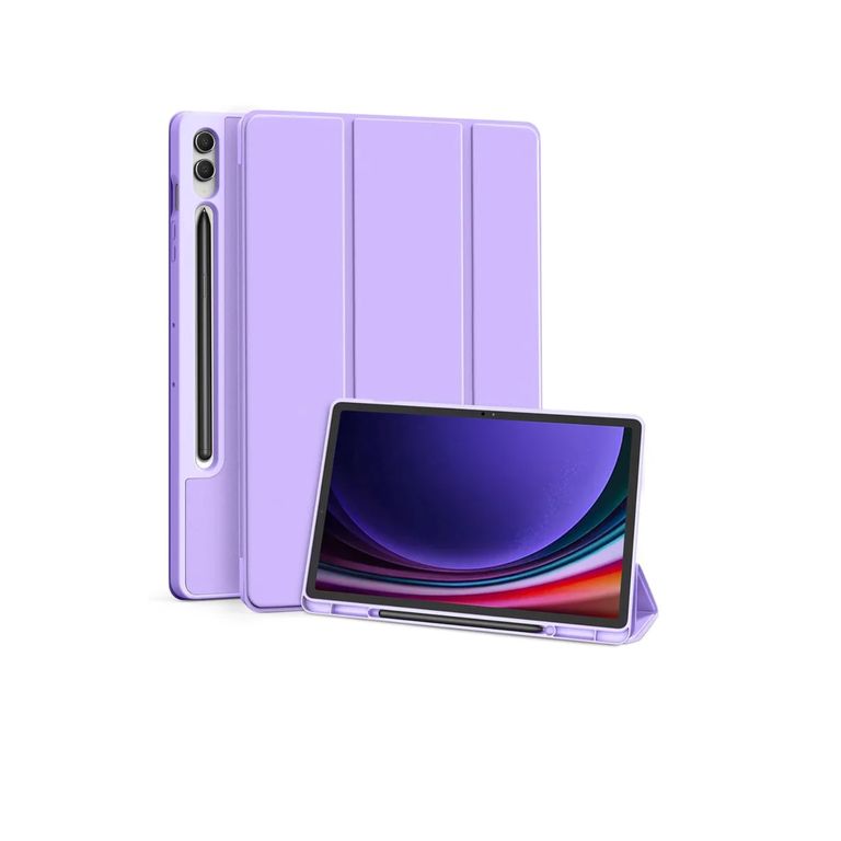 Funda Smart Cover Porta pencil Para Samsung S10 lite - lila