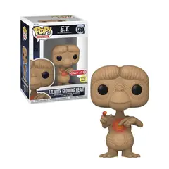 FUNKO - ET Glowing Heart Pop 1258 Glow Exclusivo Target