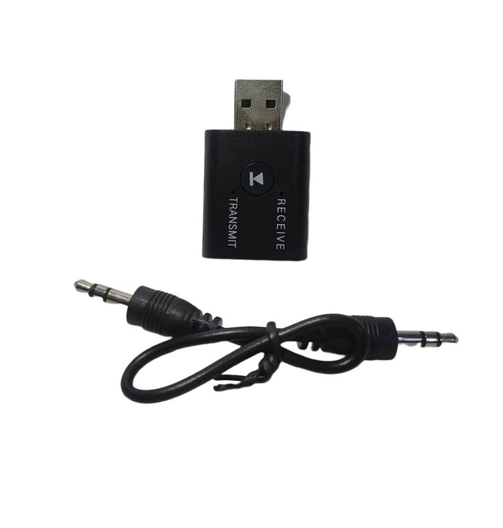 Adaptador Receptor Bluetooth Audio Usb 5.0 2 Rx Tx Pc Laptop Tv Auto