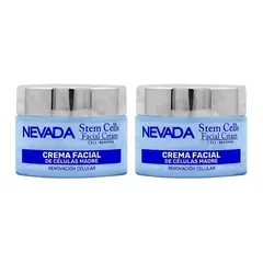 NEVADA NATURAL PRODUCTS - PACK 2 CREMA FACIAL CÉLULAS MADRE 50ML NEVADA