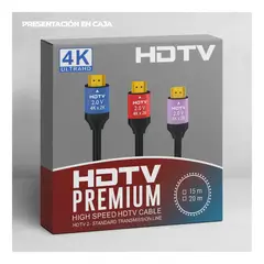 SEISA - Cable HDMI 2.0 4k Ultra Hd HDTV Premium 20 Metros