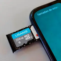 USAMS - Tarjeta Memoria Micro SD HighSpeed 256 Gb + Adaptador
