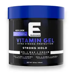 ELEGANCE - Gel Vitamin Pro-VB-5 Extra Strong 500ml Gel para el Cabello