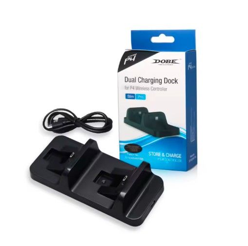 CARGADOR DE MANDO DUAL PS4