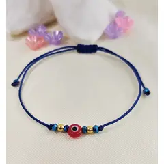 GENERICO - PULSERA MATI TURCA AZUL-ROJO