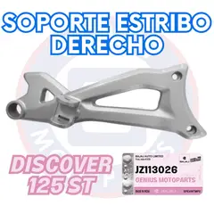 BAJAJ - SOPORTE ESTRIBO DERECHO DISCOVER 125 ST