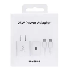 SAMSUNG - Cargador 25W Para Galaxy A55 - Blanco