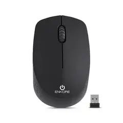 ENKORE - Mouse Oficina Inalámbrico 1200DPI Negro Partner EKM 203