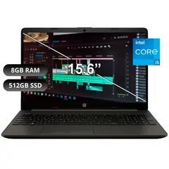 HP - Laptop 250 G10, I5-1334U, 8GB RAM, 512GB SSD, 15.6", SIN WINDOWS (B5UU9AT)