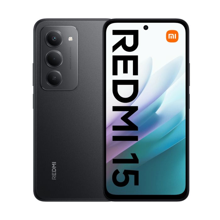 REDMI 15 8GB 256GB LIBRE - COLOR NEGRO