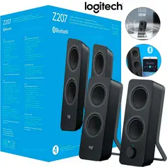 LOGITECH - Parlantes Z207 Bluetooth Estéreo Compacto y Potente