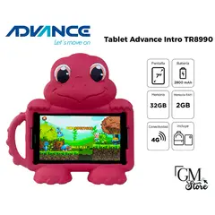 ADVANCE - Tablet Intro TR8990, 7" IPS 1024x600, Android 14 Go, 4G, Dual SIM, 32GB, RAM 2GB