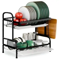 MINARI - Estante Organizador Escurridor de Platos Cocina15E