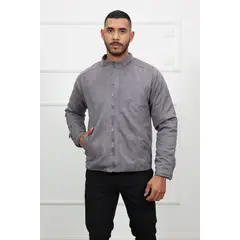 GENERICO - Casaca Hombre Gamuza HEDS - plomo