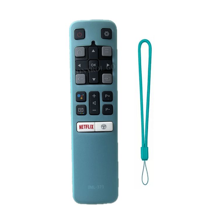 Funda protector para control TCL turquesa