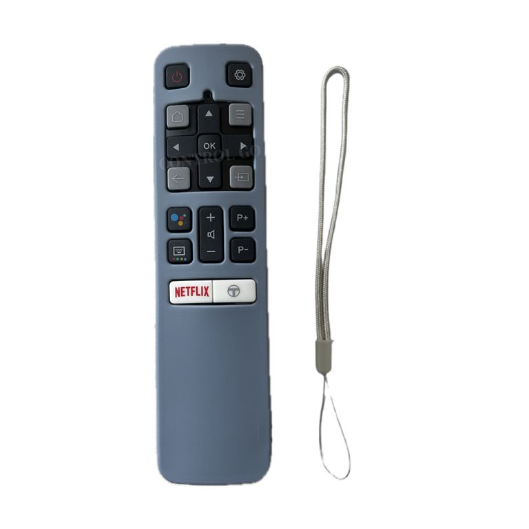 Funda protector para control TCL gris