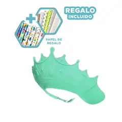 GENERICO - Corona Adaptable Infantil en Verde Agua Y+Papel de Regalo
