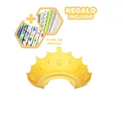 GENERICO - Corona Adaptable Infantil en Amarillo Y+Papel de Regalo