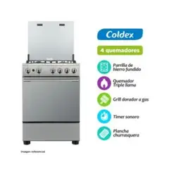 COLDEX - COCINA A GAS CX608PLUS 24” INOX