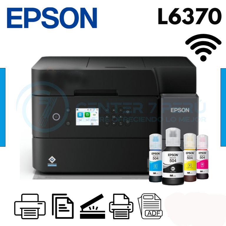 IMPRESORA L6370 ECO TANK MULTIFUNCIONAL WIFI DUPLEX