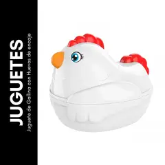 GENERICO - Juguete de Gallina con Huevos de encaje