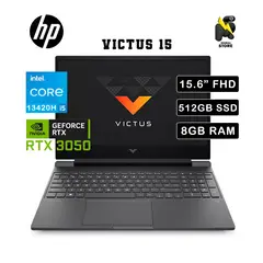 HP - LAPTOP VICTUS 15-FA2013DX/ INTEL CORE I5 -13420H / SSD 512 GB / 8 GB RAM / RTX 3050 / 15.6 "FHD