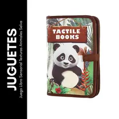 GENERICO - Juguete Libro Sensorial Texturas Animales Selva