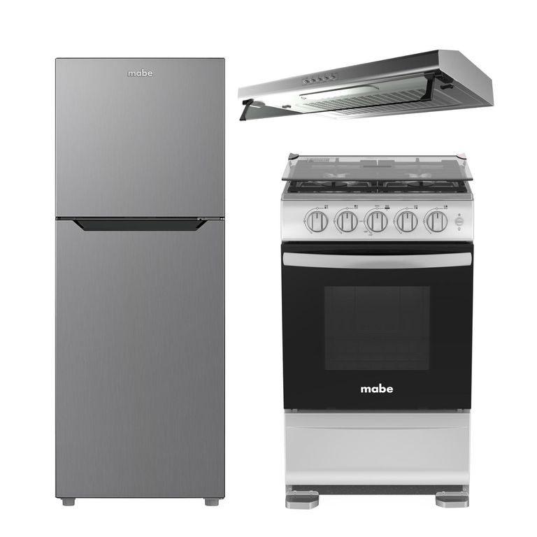 Combo Campana Extractora +Cocina a Gas +Refrigeradora No Frost