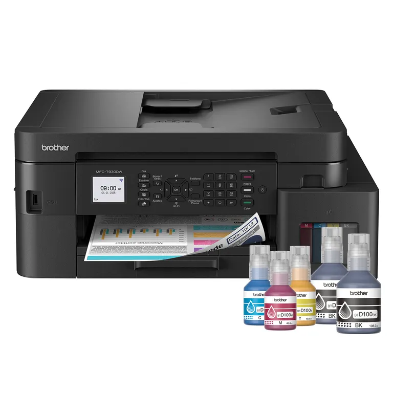 Impresora MFCT930DW Multifuncional InkBenefit Tank Wi-Fi ADF Fax Dúplex