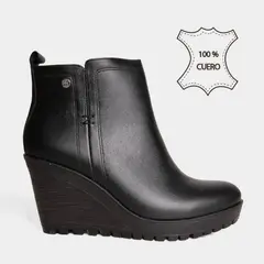 TOP MODEL - Botines Casuales Mujeres Tmo-Mh0031 Cuero
