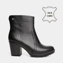 TOP MODEL - Botines Casuales Mujeres Tmo-Mh0028 Cuero